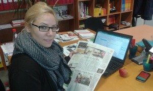 Dr. Lara Sigwart-Engagement-für-Flüchtlinge-Zeitungsartikel-Wiesbadener-Kurier